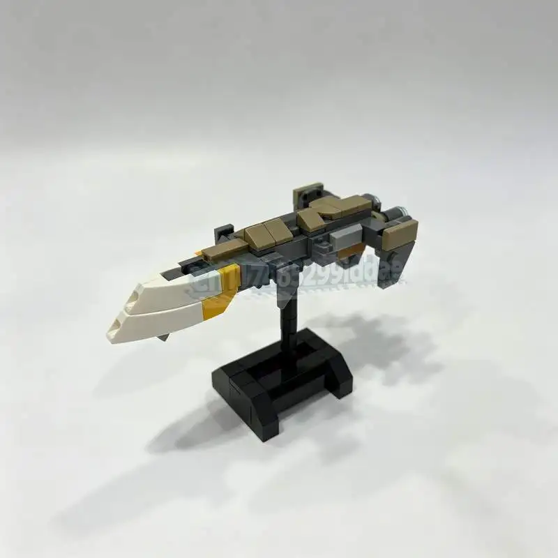 130PCS Cobra Class Destroyer Space Warship MOC Custom Puzzle Building Blocks DIY Assembly Creative Sci Fi Battle Model Toy Gift