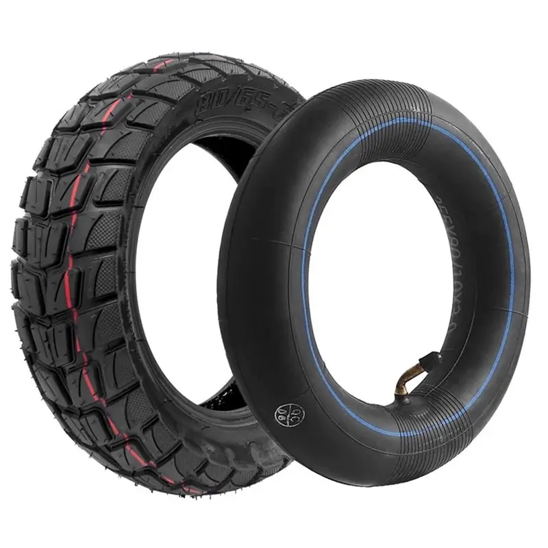 

NEW HOT In Stock-For Kukirin G2 Max G2 Master G2 Pro Kickscooter Tire Off Road Inflatable Tyres- Outer 80/65-6 255X80, Inner Tub