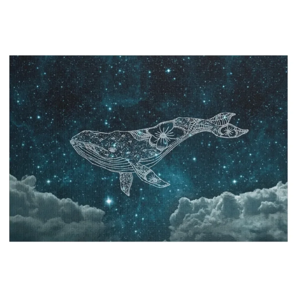 

Space Whale Constellation Jigsaw Puzzle Customized Kids Gift Works Of Art Wooden Name Iq Puzzle