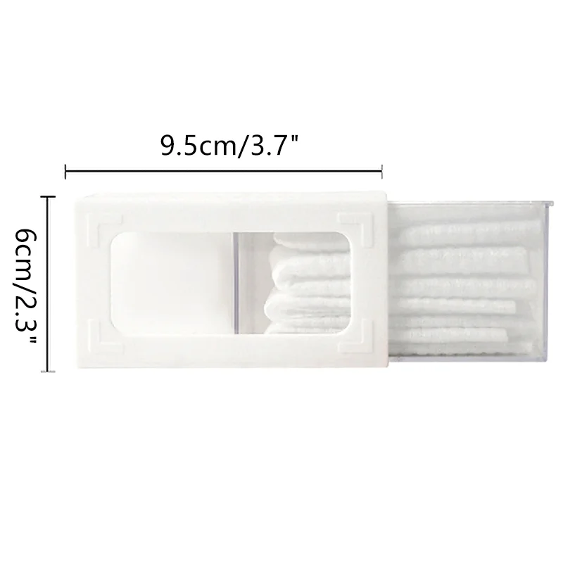 Wall Mounted Storage Box Bathroom Cosmetic Cotton Swabs Jewelry Storage Box Home Office Sundries Clip Hairpin Drawer Storage