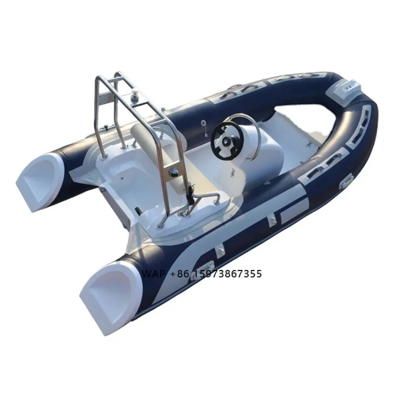 3.9M aluminum hull inflatable rib boat lifeboat