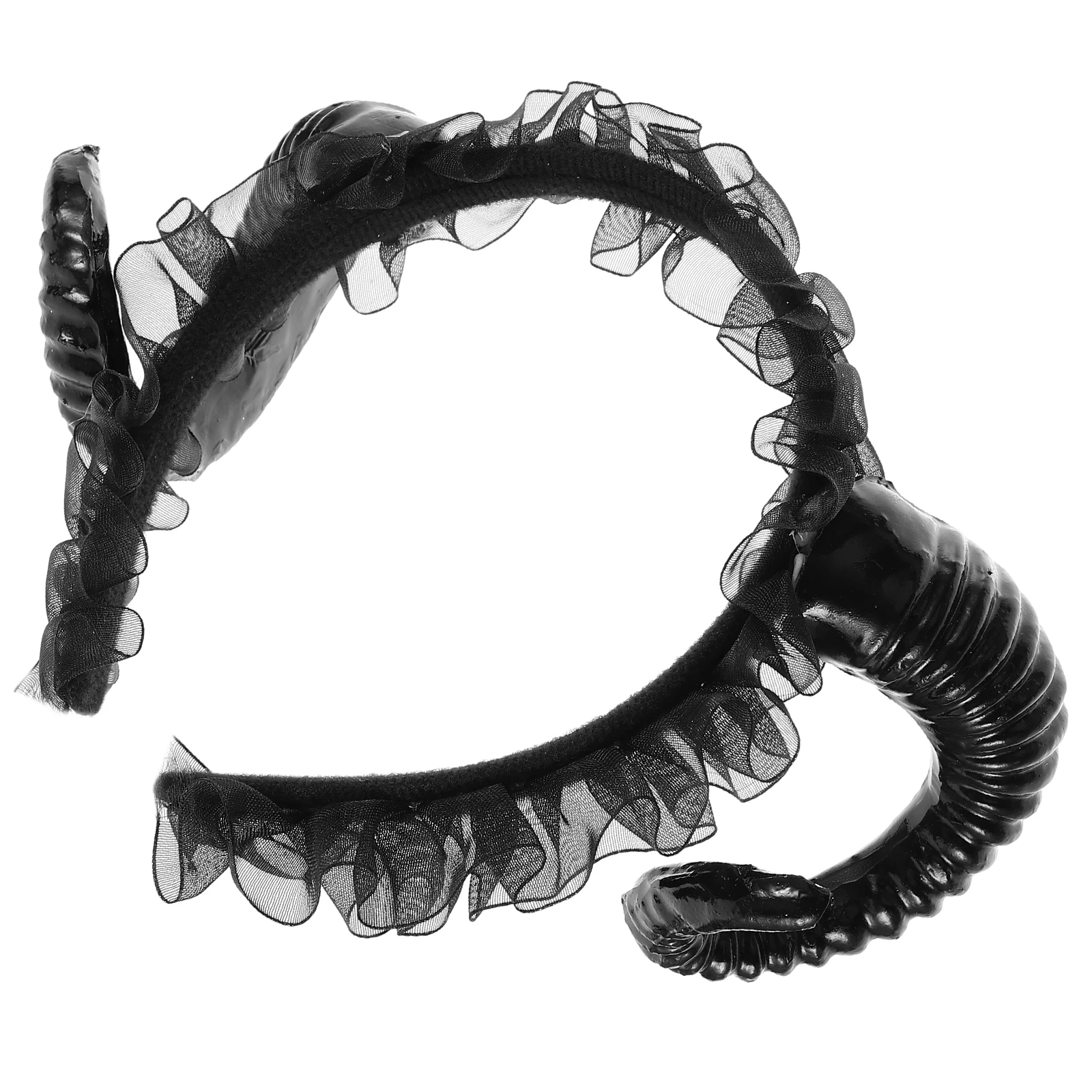 

Halloween Horns Headband Sheep Horn Hair Accessory Party Cosplay Festival Decoration Gothic Accessories Day Of The Dead