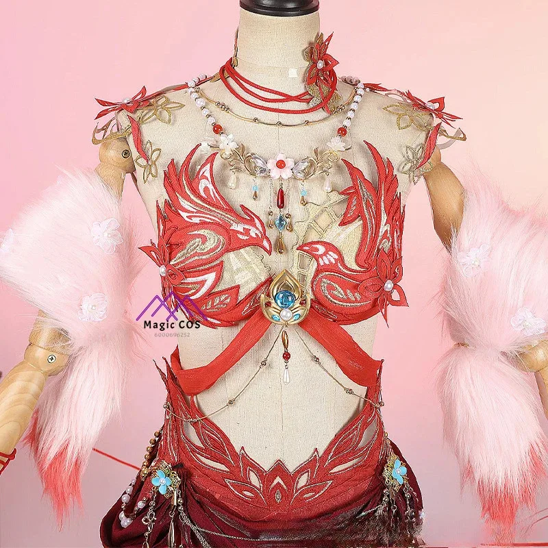Игра Naraka: Bladepoint Yulinglong, карнавальный костюм, высококачественная новогодняя аниме-одежда, ролевая игра, вечеринка на Хэллоуин, Comic-Con 3D