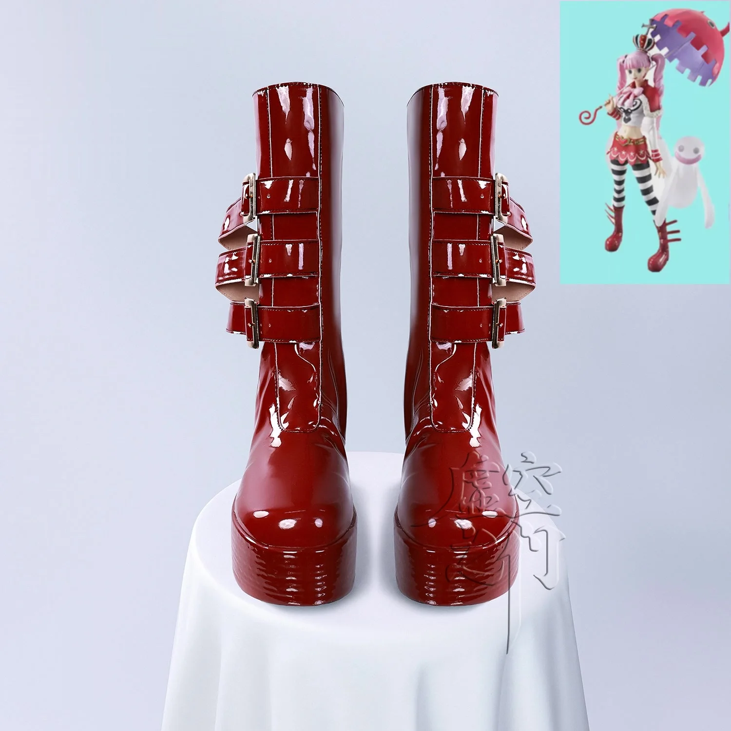 

Anime Perona Cosplay Shoes Boots Women Christmas Halloween Party Role Play Custom Made