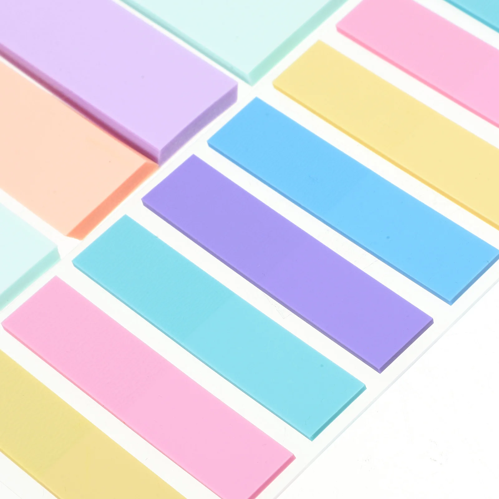 

500Pcs Memo Notes Adorable Simple Design Tearable Paper Self Adhesive Office Note Stickers Note Sticker Self-Adhesive Memo Pads