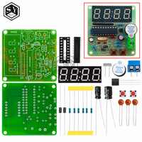 DC3.7V-5.5V AT89C2051 Digital 4 Bits Electronic Clock Electronic Production Suite DIY Kit