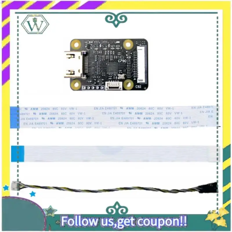 NEW 1 SET -Compatible To CSI-2 C790 Module Expansion Board Modules Pikvm For Raspberry Pi B