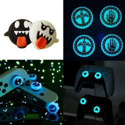Luminous Silicone Thumb Stick Grip Cap Cover For Nintendo Switch Oled NS Lite For Sony PS5 PS4 Pro PS3 Xbox One/360 Series X/S
