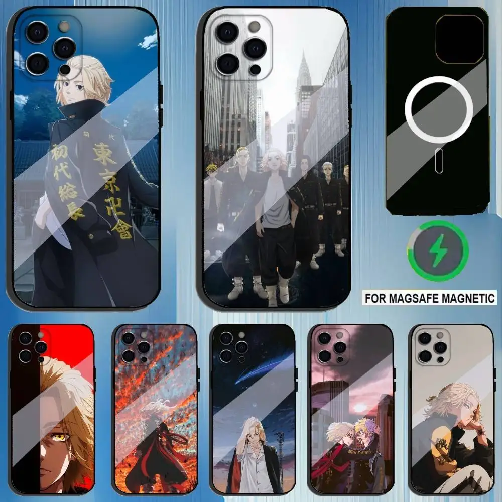 

T-Tokyo Revengers Cool Phone Case For iPhone 17,16,15,14,13,12,11,Pro,Max,Plus,Mini,SE4,E Magnetic Magsafe Wireless Charging