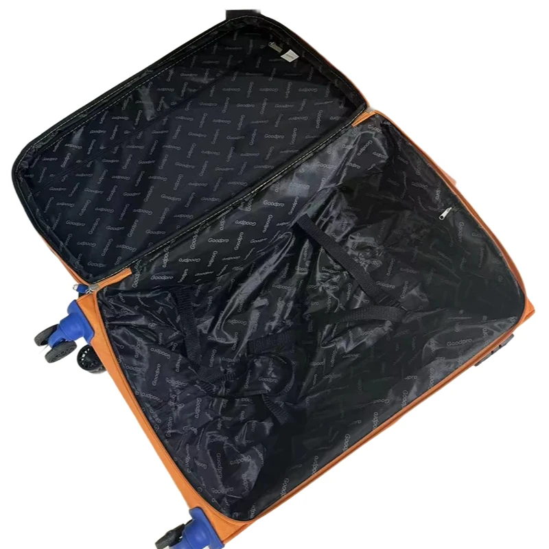 超軽量オックスフォード生地トロリー荷物スーツケース 20/24/28 インチ、360 °   スピナー ホイール トラベル キャリーオン チェックイン スーツケース