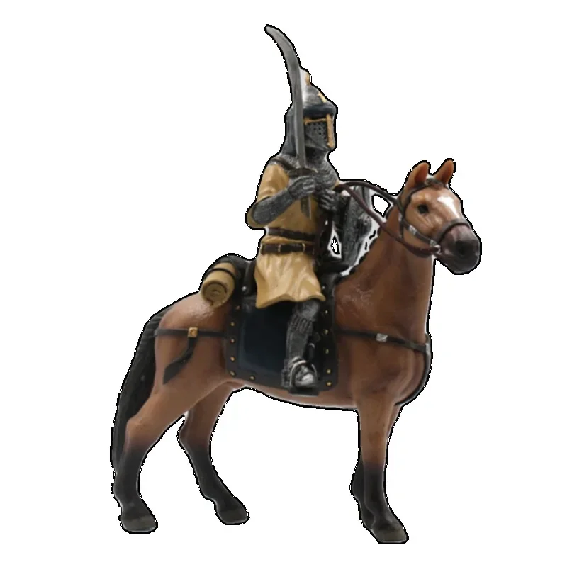 Ancient Soldier Model 1:18 Ancient Soldier 375 inch, Arabian Scimitar Cavalry of the Crusader Knights
