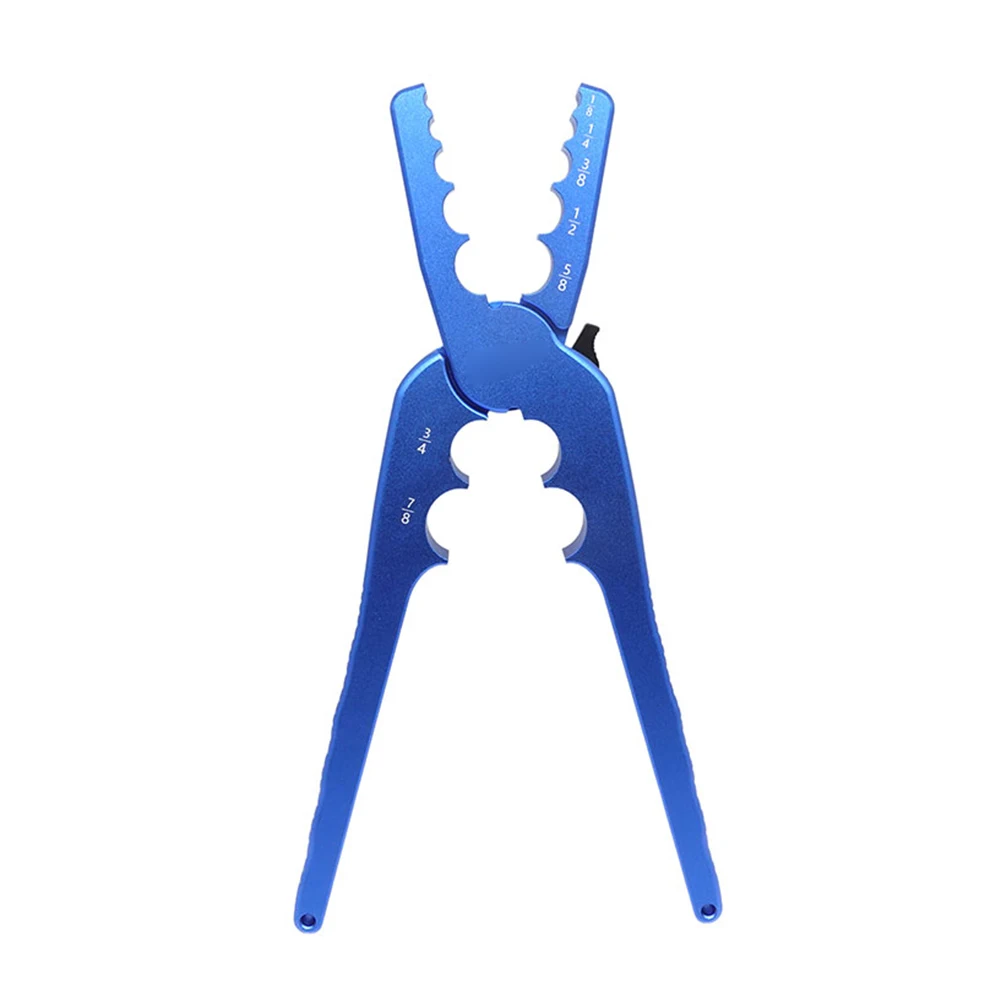 CT301 Copper Tube Repair Pliers for Flattened Pipes Featuring Manual Drive and Extended Lever for Reduced Operational Effort