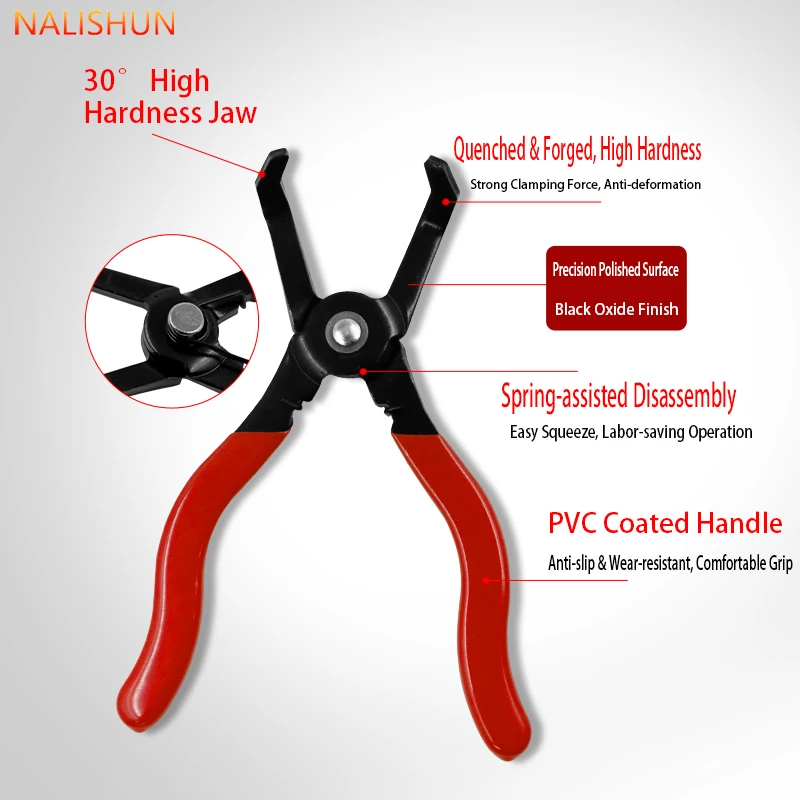 2026 model multifunctional manual pliers, auto repair disassembly tool, repair tool, round nail pliers, trimming clamp, trunk rubber buckle clamp, hose clamp