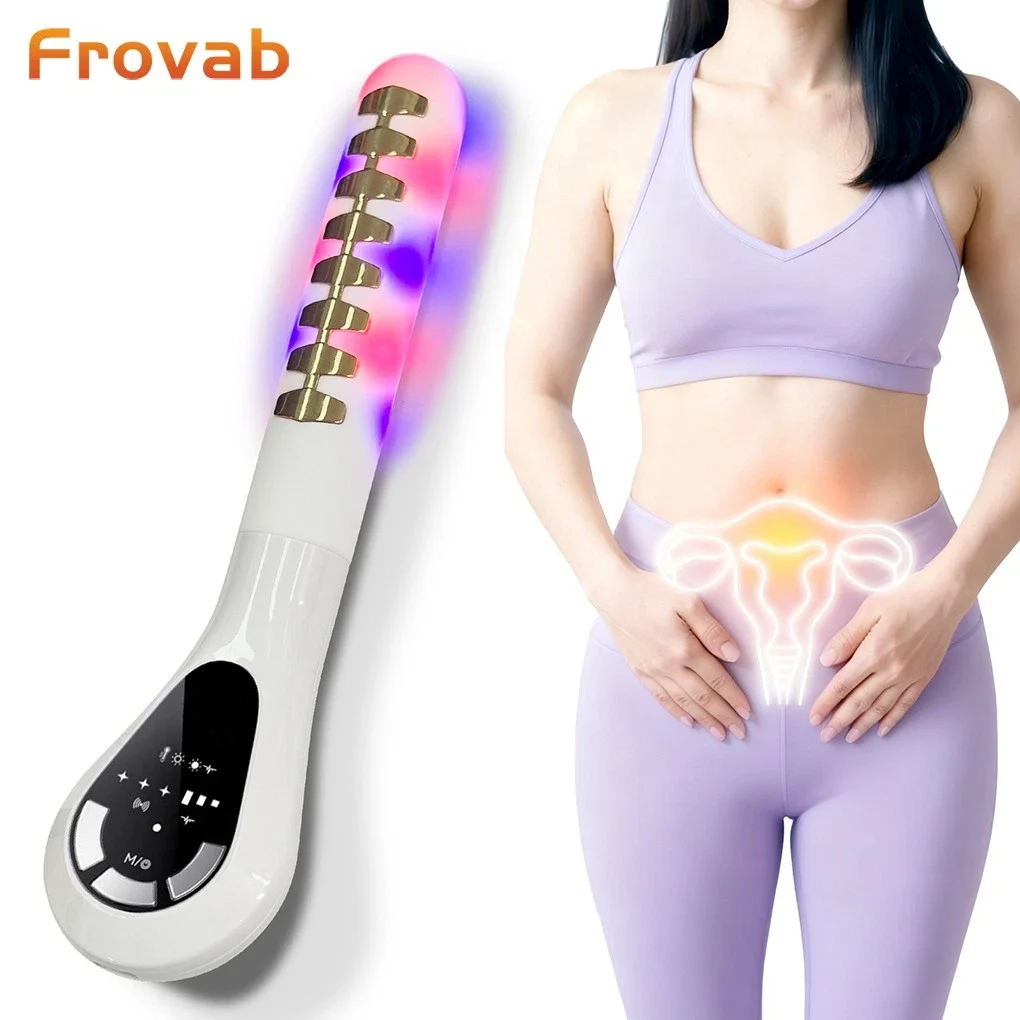 

Pelvic Muscle Trainer Electrical Red Light Therapy Vaginal Tightening Device for Postpartum Incontinence & Vaginitis Treatment