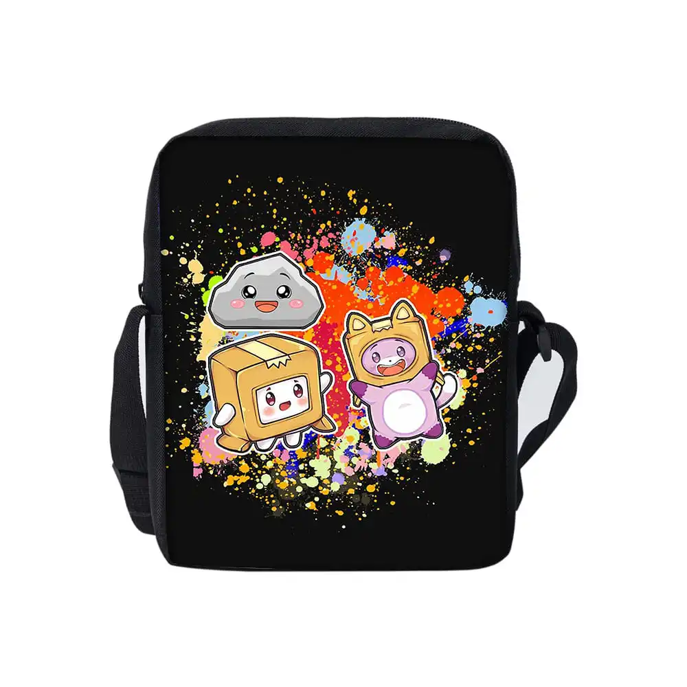 

Cute Pattern Single Sided Messenger Bag for Boy/Girls Children Best Gifts 3D Cartoon Casual Crossbody Bag