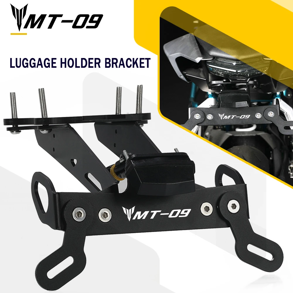 

MT-09/SP Motorcycle License Number Plate Holder Frame Signal Light Bracket For YAMAHA MT-09 MT09 SP MT 09/SP 2021-2024 2023 2022