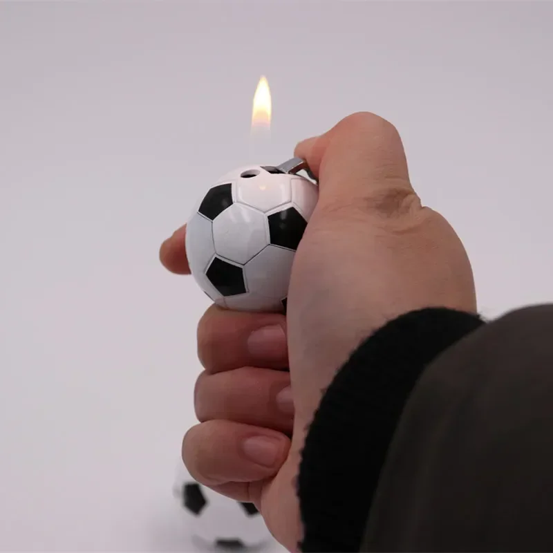 Mini Briquet Gonflable Portable en Métal, Flamme Ouverte, Pendentif Personnalisé, Décoration, Cadeau, Accessoires pour Amis