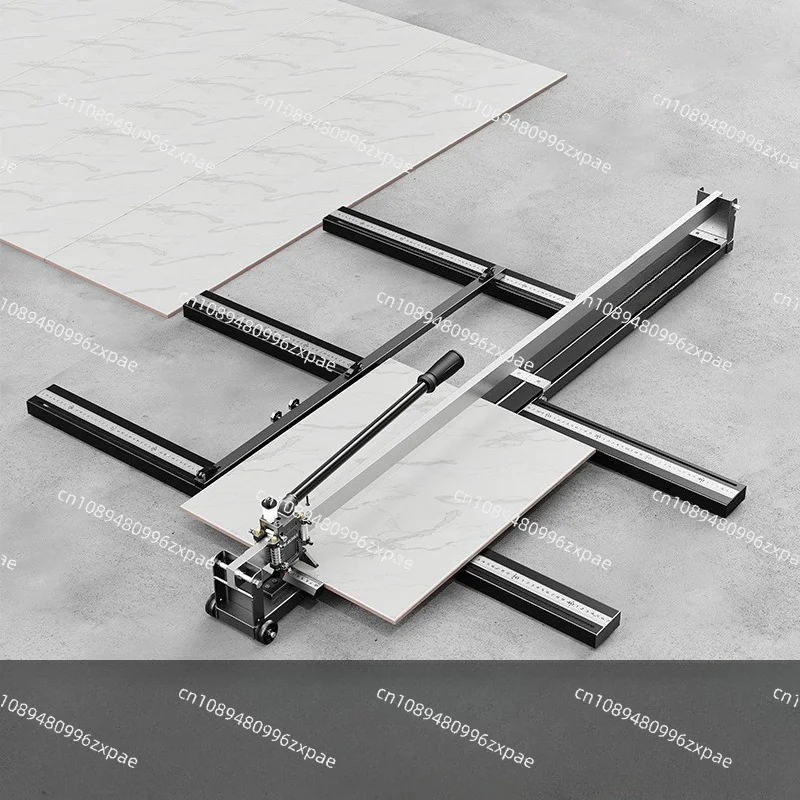 Manual Tile Cutter Push Pull Scoring Tool For Floor Tile Large Slab Professional Industrial Grade