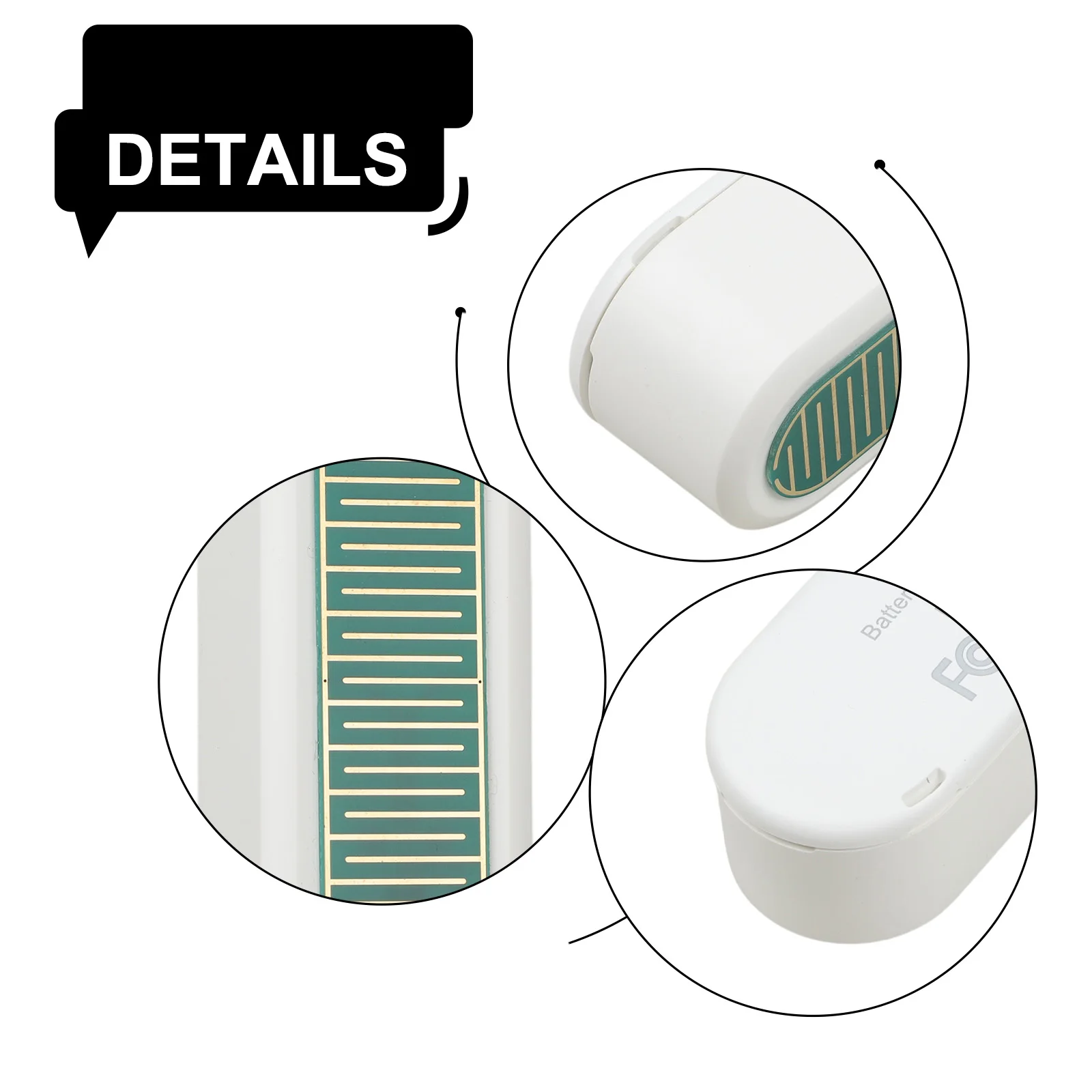 For Outdoor Monitoring Rain Detection Sensor Waterproof Smart Rain Detector Battery Operated AAA Battery Powered