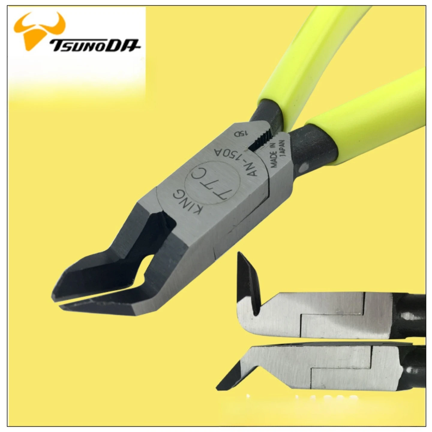 High Hardness Japan TTC Tsunoda Cutting Pliers AN 150A 45 Degree Nippers AN 150B 90 Degree Wire Cutter For Model Making Craft
