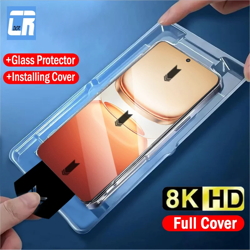 

1-2pcs Full Cover Tempered Glass for VIVO IQOO Z10 Z9 Turbo+ Z10X Z9X Z8 Z8X Screen Protector Dust Free Easy Installation Kit