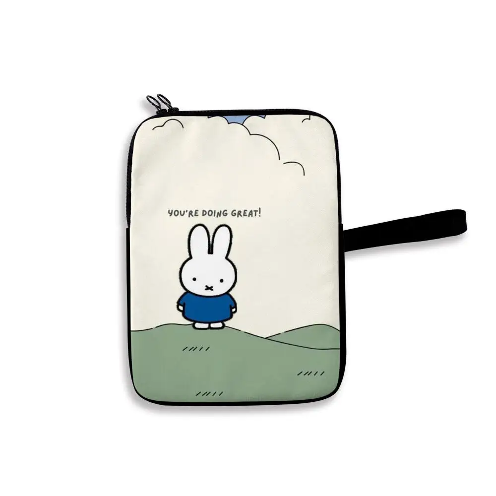 

Miffy периферийные устройства Ipad сумка для хранения ноутбука планшет холст сумка ручной милый мультяшный подарок для друзей Kawaii