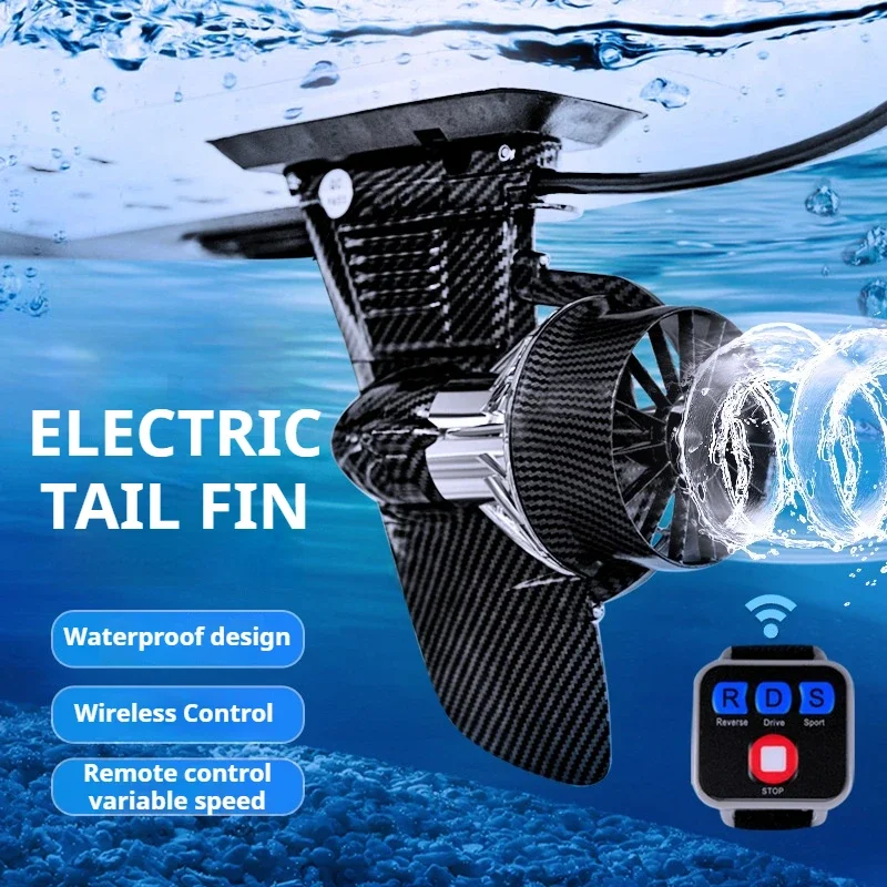 

Waterproof Wrist Remote Thruster for SUP/Kayak, 20km Range & 3-6km/h Speed Control, IP57 Certified Wireless Electric Fin Motor