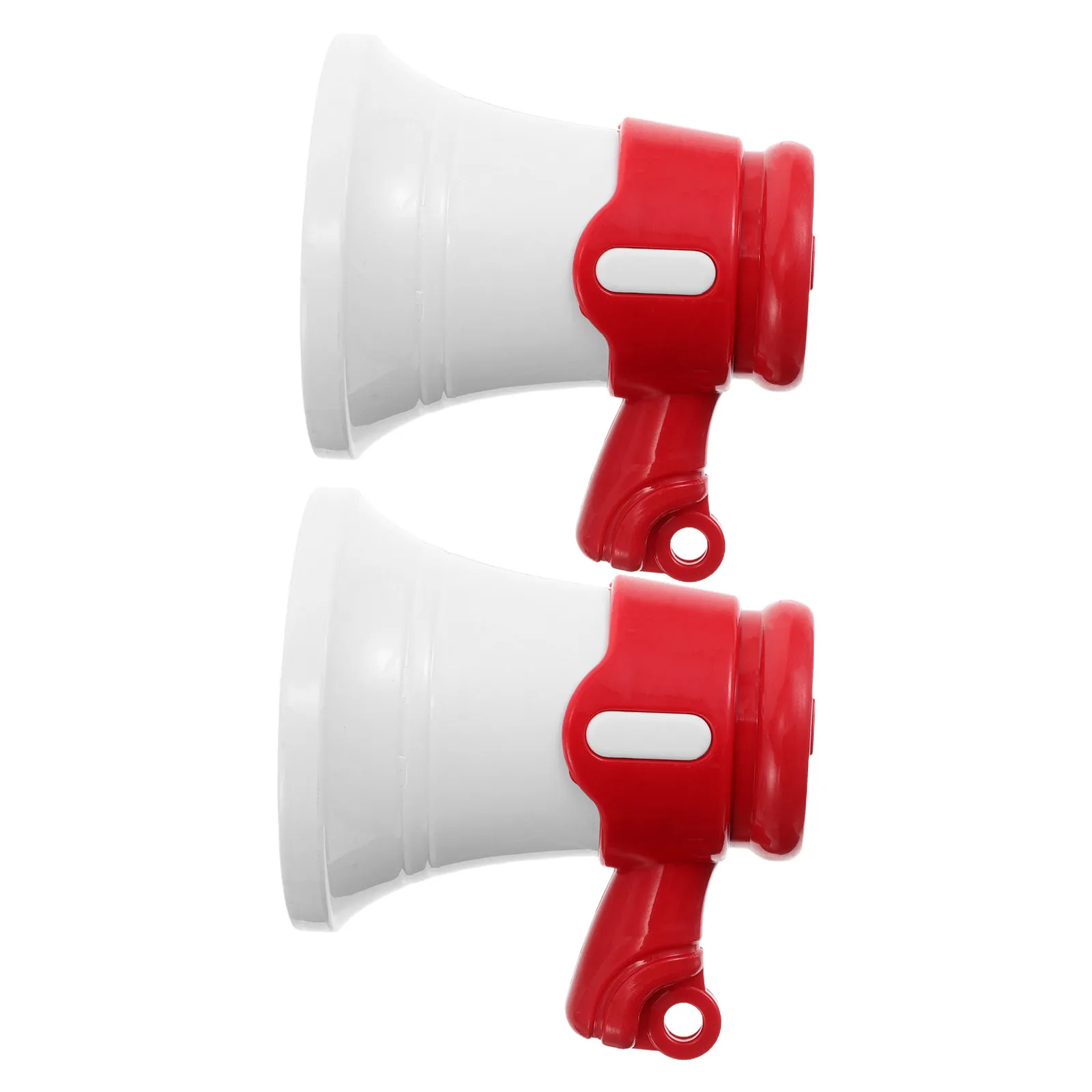 

2Pcs Mini Handheld Megaphone Keychain Amplifier for Children Outdoor Events Clear Sound Portable Speaker DIY Tags Backpacks