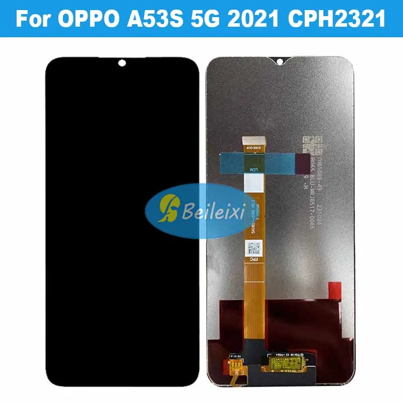 For OPPO A53S 5G 2021 CPH2321 LCD Display Touch Screen Digitizer Assembly