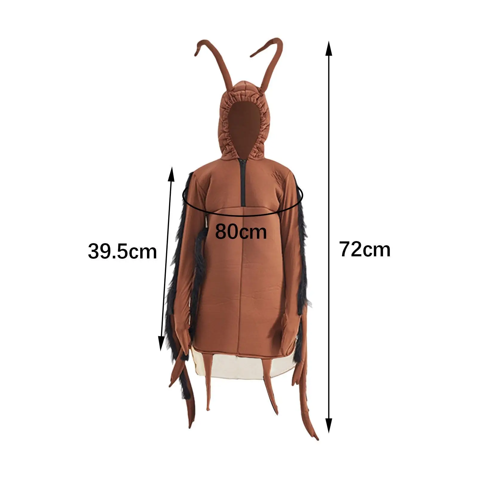 Kostium karaluchy dla dzieci, zabawny, do zabawy w udawanie, występów scenicznych, na festiwal.