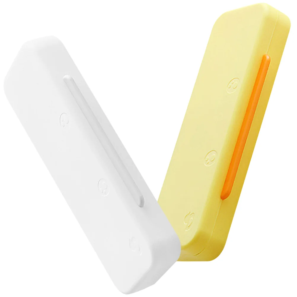 

2 Pcs Stationery Box Storage Pencil Case Boxes Cartoon Student Large Capacity Pp Daily Use