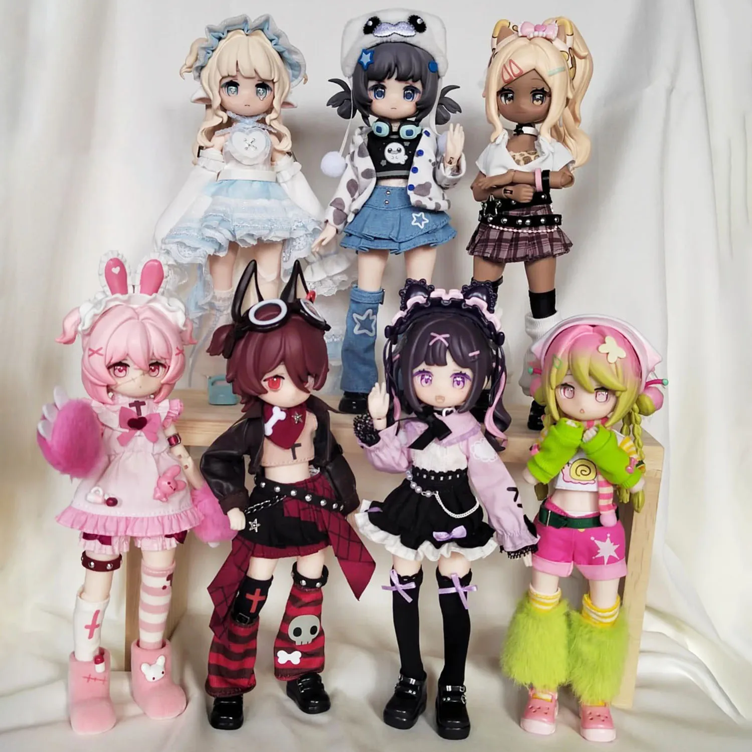 In Stock Freedom Claim Electronic Cute Pet 1/12 BJD Blind Box Action Figure Doll Trendy Surprise Toy Ornaments Figure Cute Boy