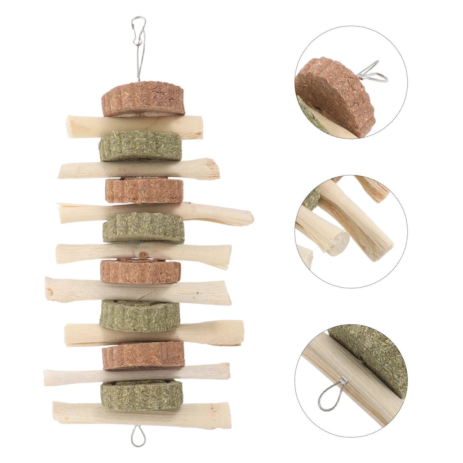 

Chew Sticks Dual Layer Small Animal Chewing Aid Rabbit Bunny Chinchilla Guinea Pig Hamster Squirrel Snack