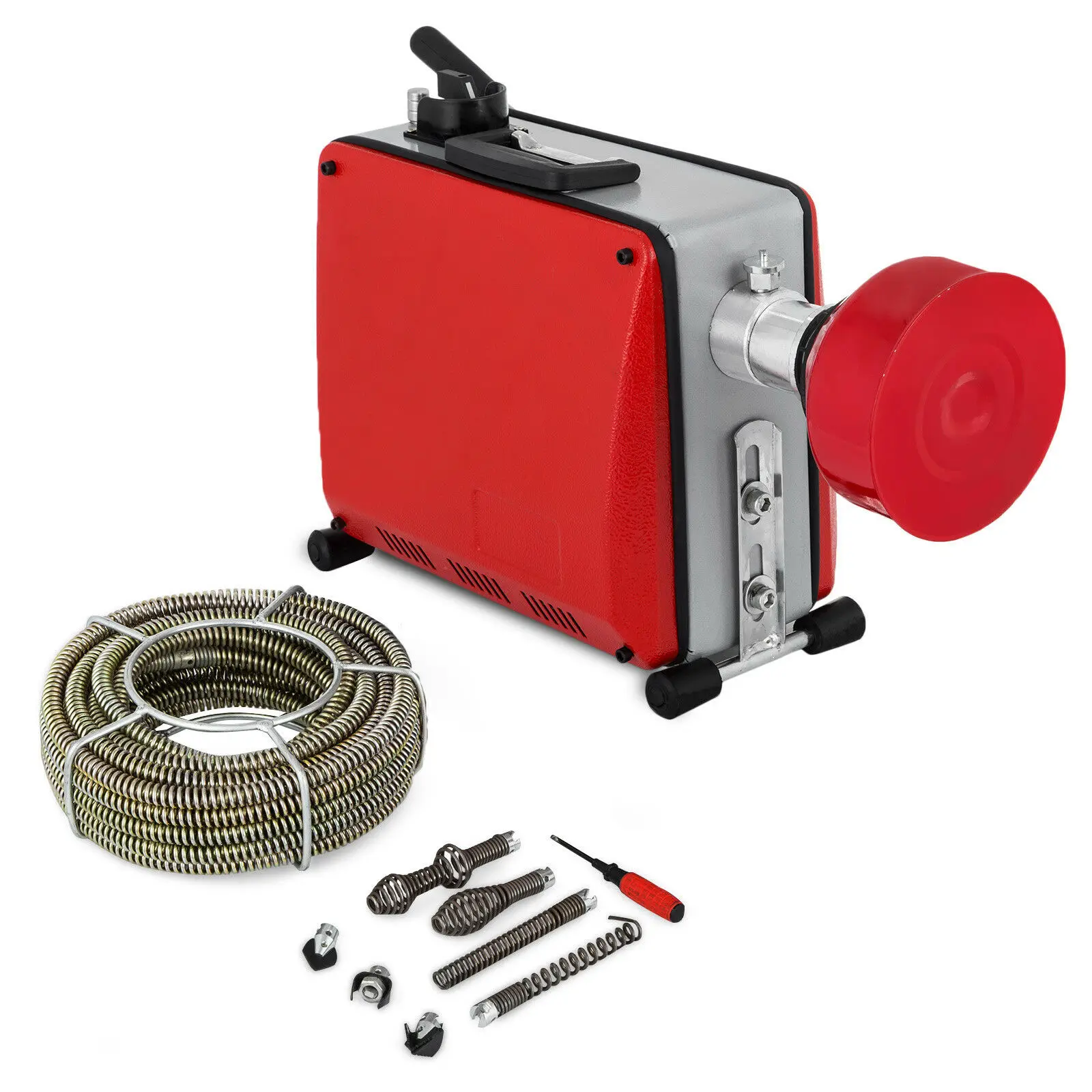 

390W Electric Cleaning Machine Drain Cleaner Professional Sewer Dredger Toilet Floor Drain Dredging Cleaning Machine