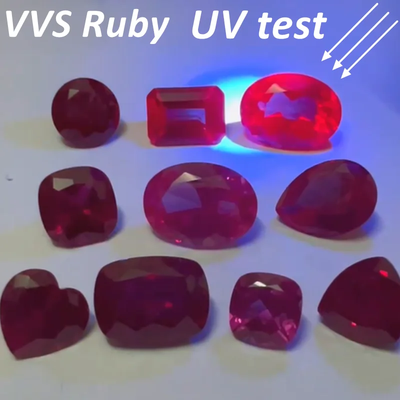 Natural Ruby Large Cutting Unheated Mined Sri-Lanka Oval Cut VVS Gem For Making Diy Wedding Jewelry