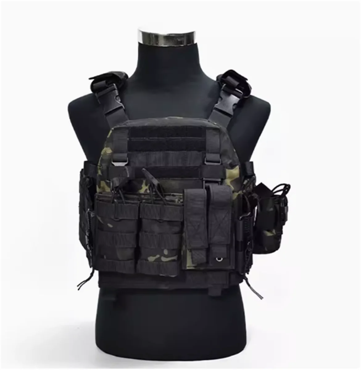 

Spotted Mica Quick Tactical Vest with Quick Release Buckle Protective Vest