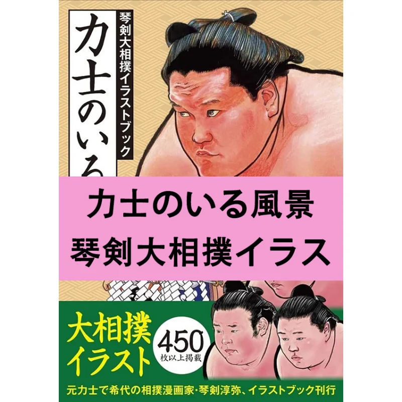 Rikishi In The Scene Kotokenozumo Illustration Book Junya Kotoken Hobby Japan 9784798627823 Book