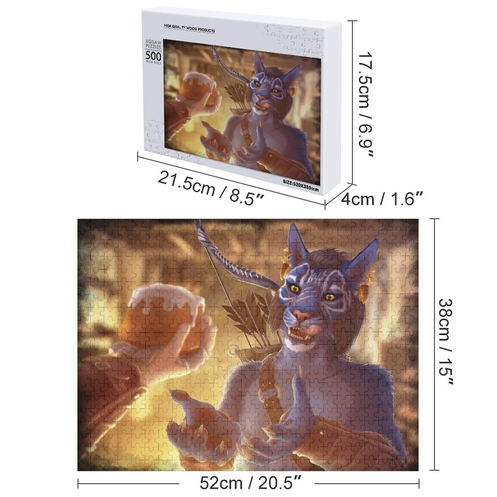 Inigo Wants A Sweetroll بازل قطع رواية لعب للأطفال 2022 لعبة شخصية اسم خشبي لغز شخصي مخصص