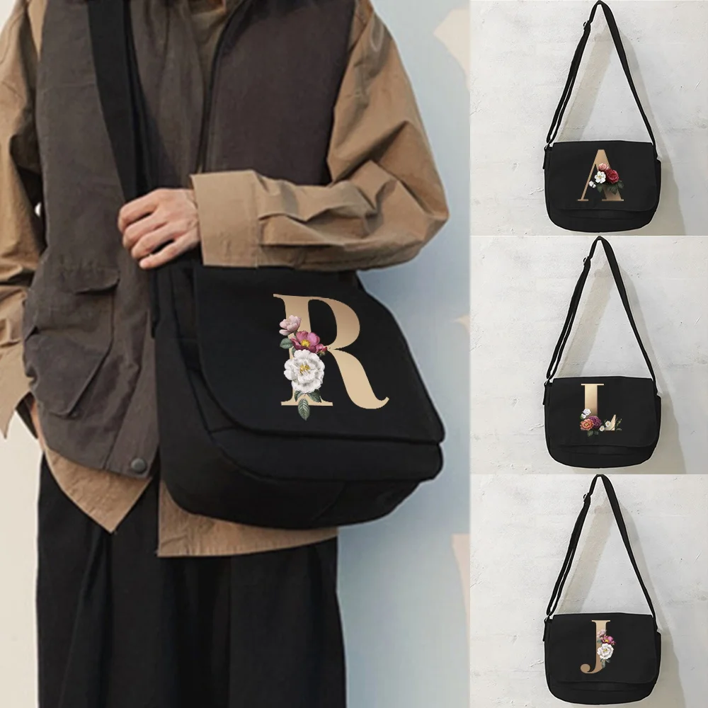 

Сумка-мессенджер Золотая серия, повседневные сумки, модные мужские и женские сумки через плечо, портативный многофункциональный органайзер, сумка