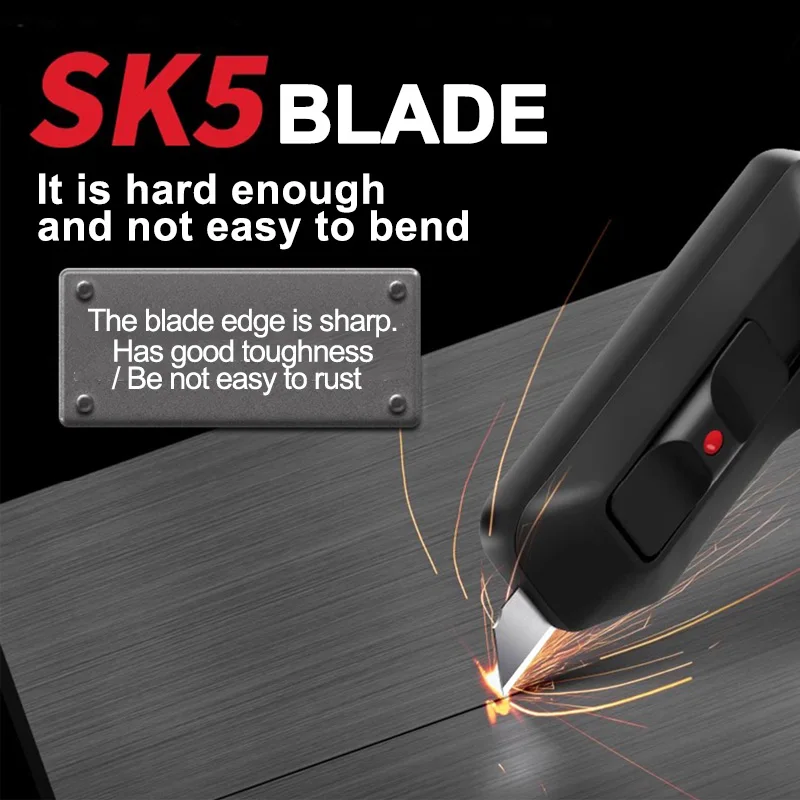 GREENERY Mini Portable Utility Knife Retractable Box Cutter Stainless Steel Blade Safety Lock for Package Opening