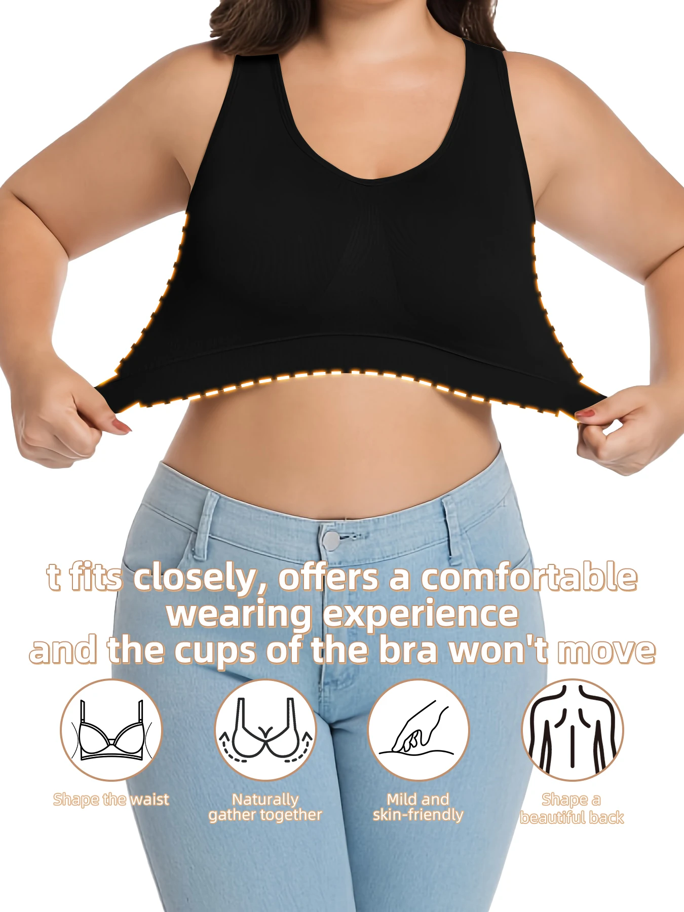 3 sztuki, biustonosz bezszwowy – Sleep Bra Bralette recenzja i cena
