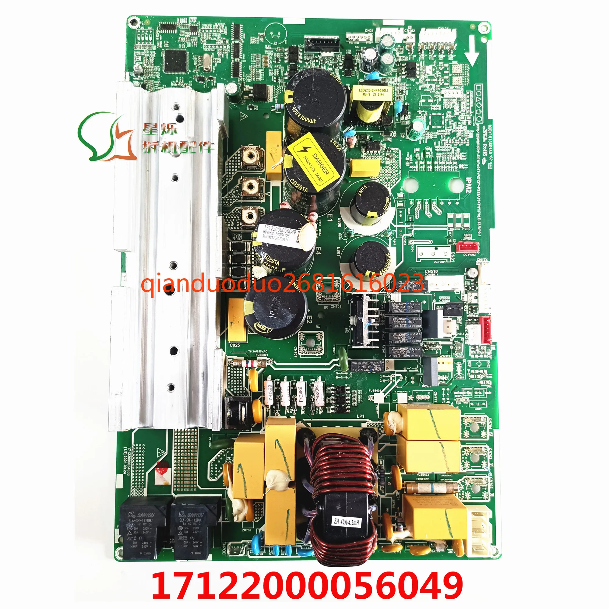 Adecuado para la placa principal del aire acondicionado Midea cool wind MJZ-224W/SN1-E01KF. JD. F 17122 000054636