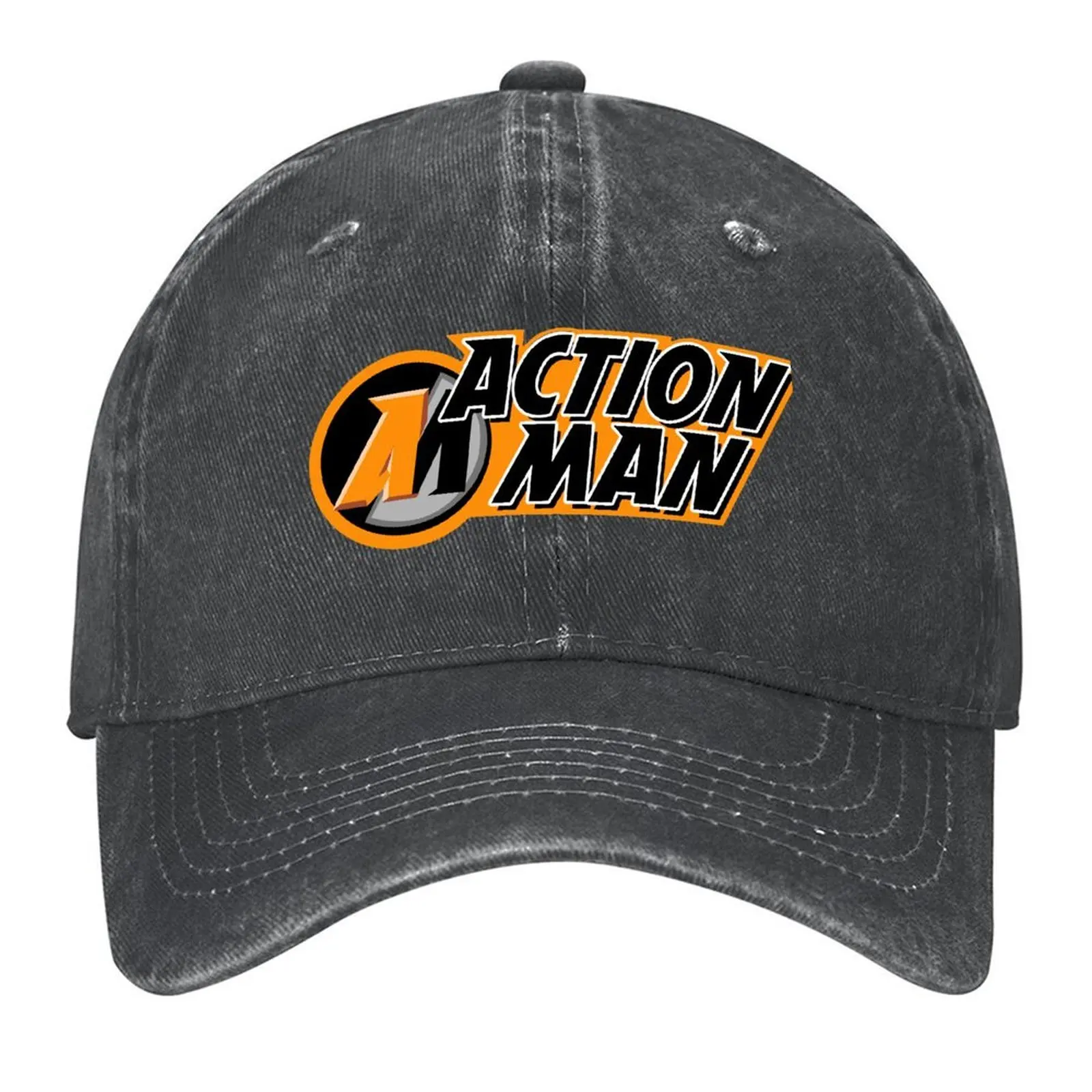 

Action man Baseball Cap Big Size Hat Thermal Visor birthday Sun Cap Women Hats Men's
