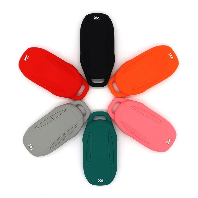 

Suitable for 2022 Zhiji L7pro car remote control key soft silicone protective bag cover