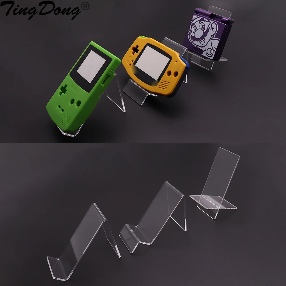 TingDong For Gameboy GB GBC GBA GBP PSP NDS 3DS 2DS PSV Psvita Game Console Exhibition Bracket Acrylic Display Stand 