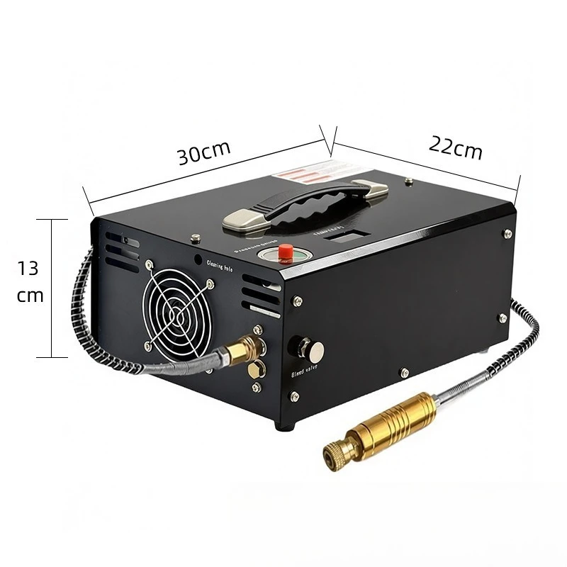 Automatic shutdown model 220V 12V vehicle-mounted high-pressure air pump, air compressor c