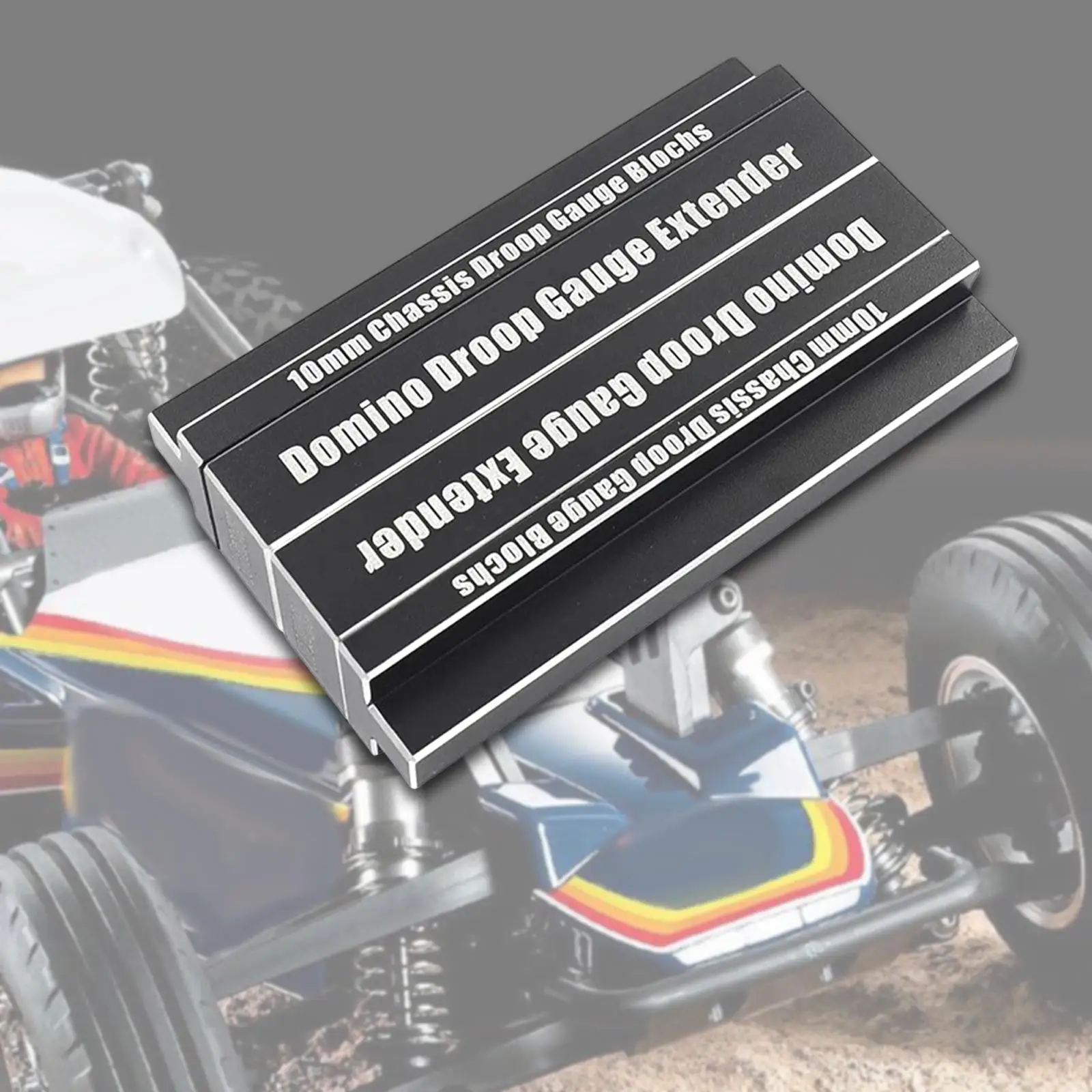 

4x RC Chassis Droop Gauge Lightweight Professional with Markings RC Height Ruler for 1/10 Drift Cars Touring Cars Hobby Model