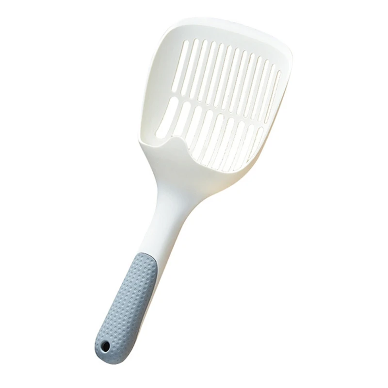 Large for Cat Litter Plastic Scoops for Kitty Litter Box Sifter Deep Shovel Litter Box Cleaner Ergonomic Handle Dropship