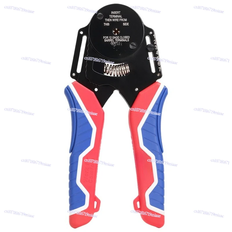 

IWD-12/16/20 Hand Crimping Pliers 4-Point Terminal Crimpers for Dechi Connectors - Durable Hand Tool for Electrical Wiring