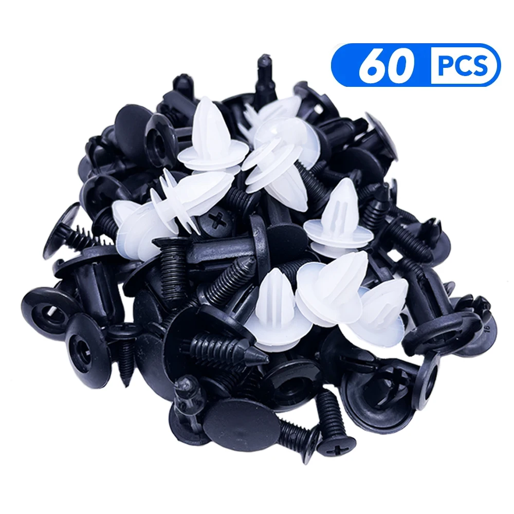 60pcs car Fastener Clip Mixed bolt screw for Toyota Corolla Verso Auris Yaris RAV4 2007 2008 2009 2010 2011 2012 2013